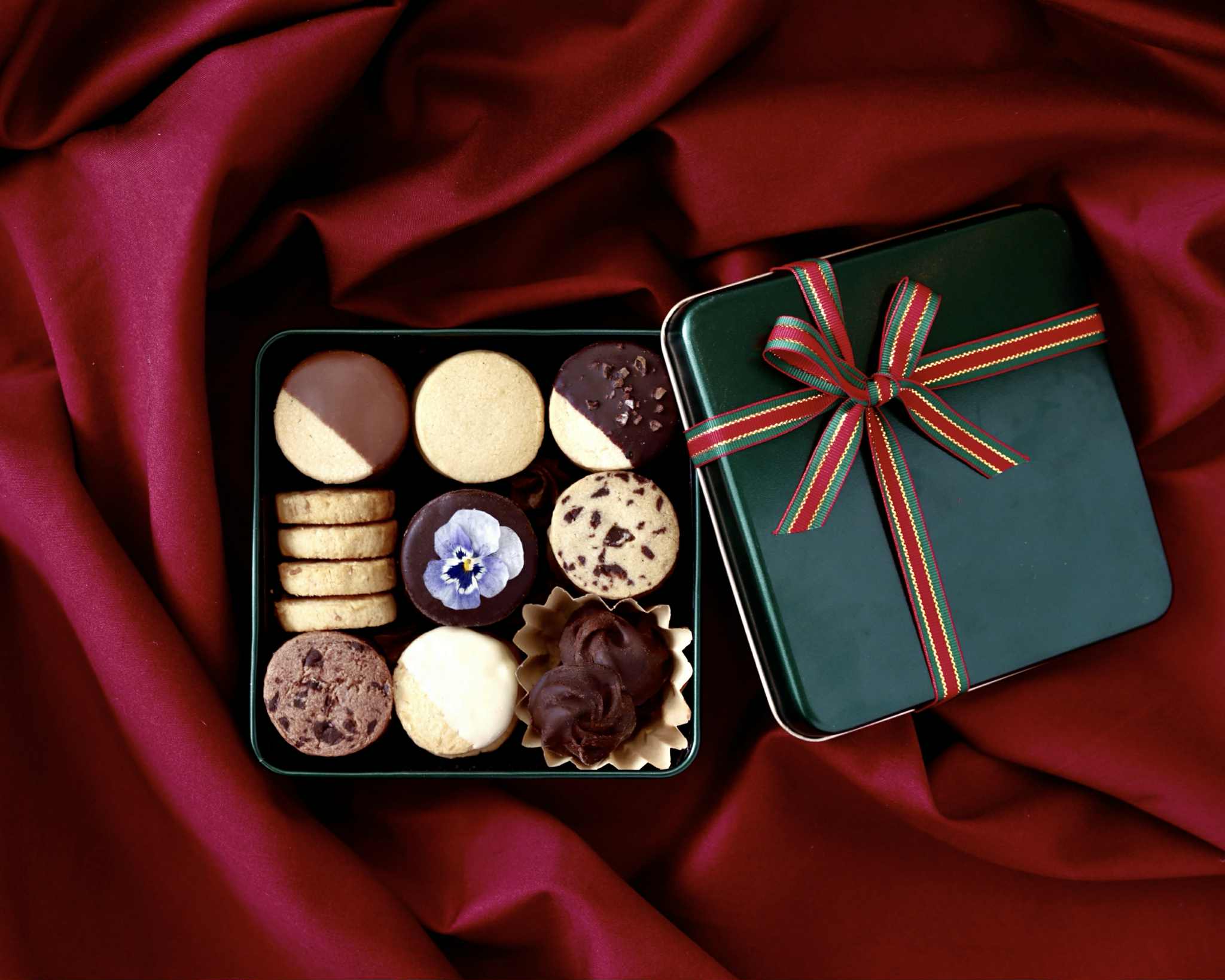 幻のカカオクッキー缶 (GREEN)  ※数量限定