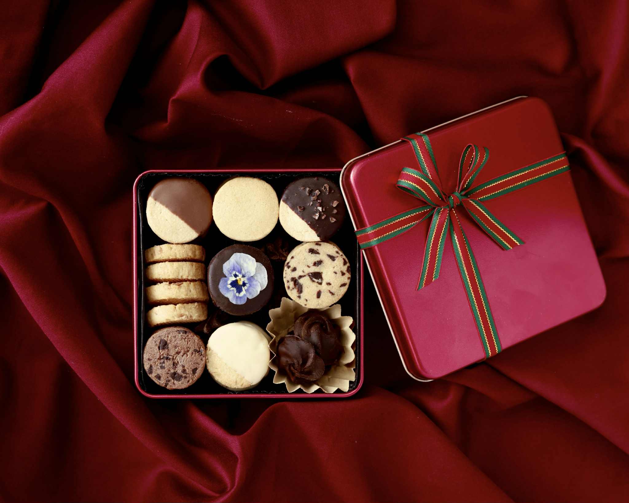 幻のカカオクッキー缶 (RED) ※数量限定